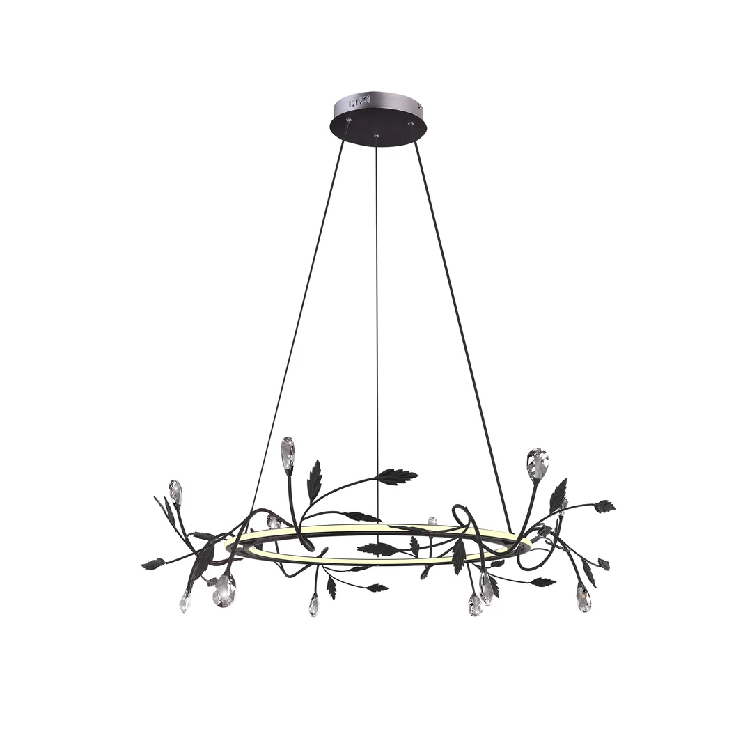 GIAROS LAMPA WISZĄCA 65 36W LED CZARNY 4000K APETI