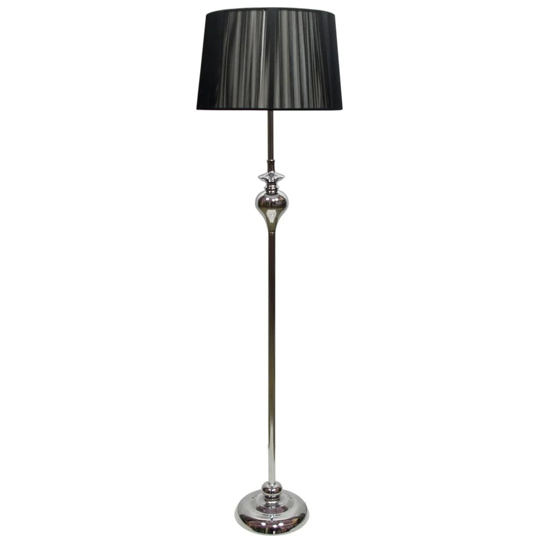 GILLENIA LAMPA PODŁOGOWA 1X60W E27 CZARNA