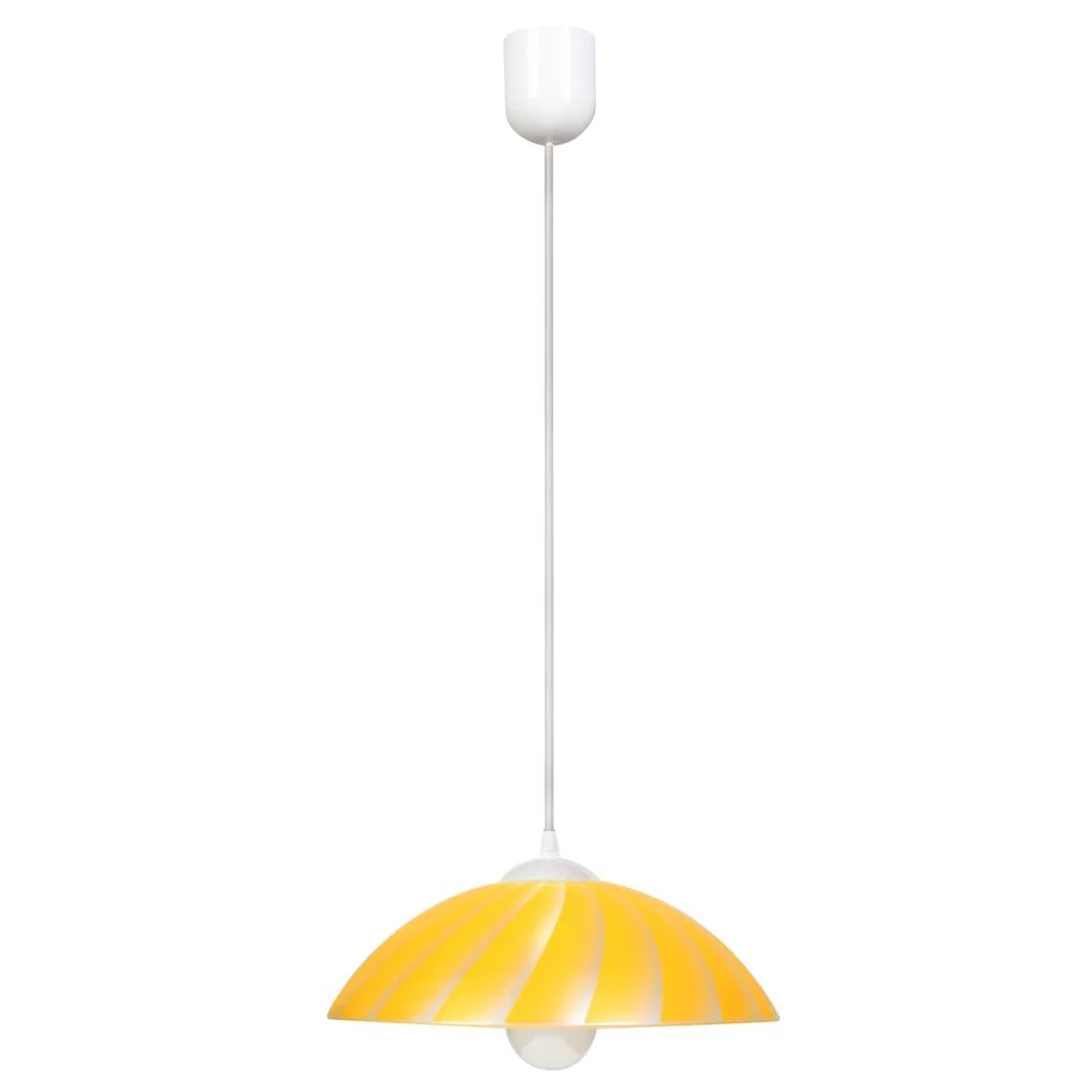 KAMILA LAMPA WISZĄCA 1X60W E27 ŻÓŁTA
