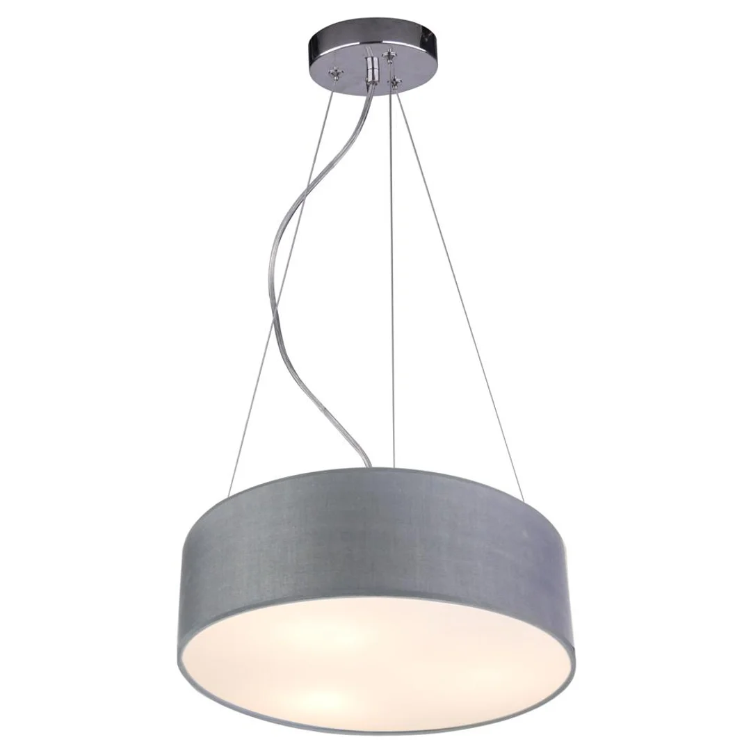 KIOTO LAMPA WISZĄCA 40 3X40W E27 JASNO SZARY