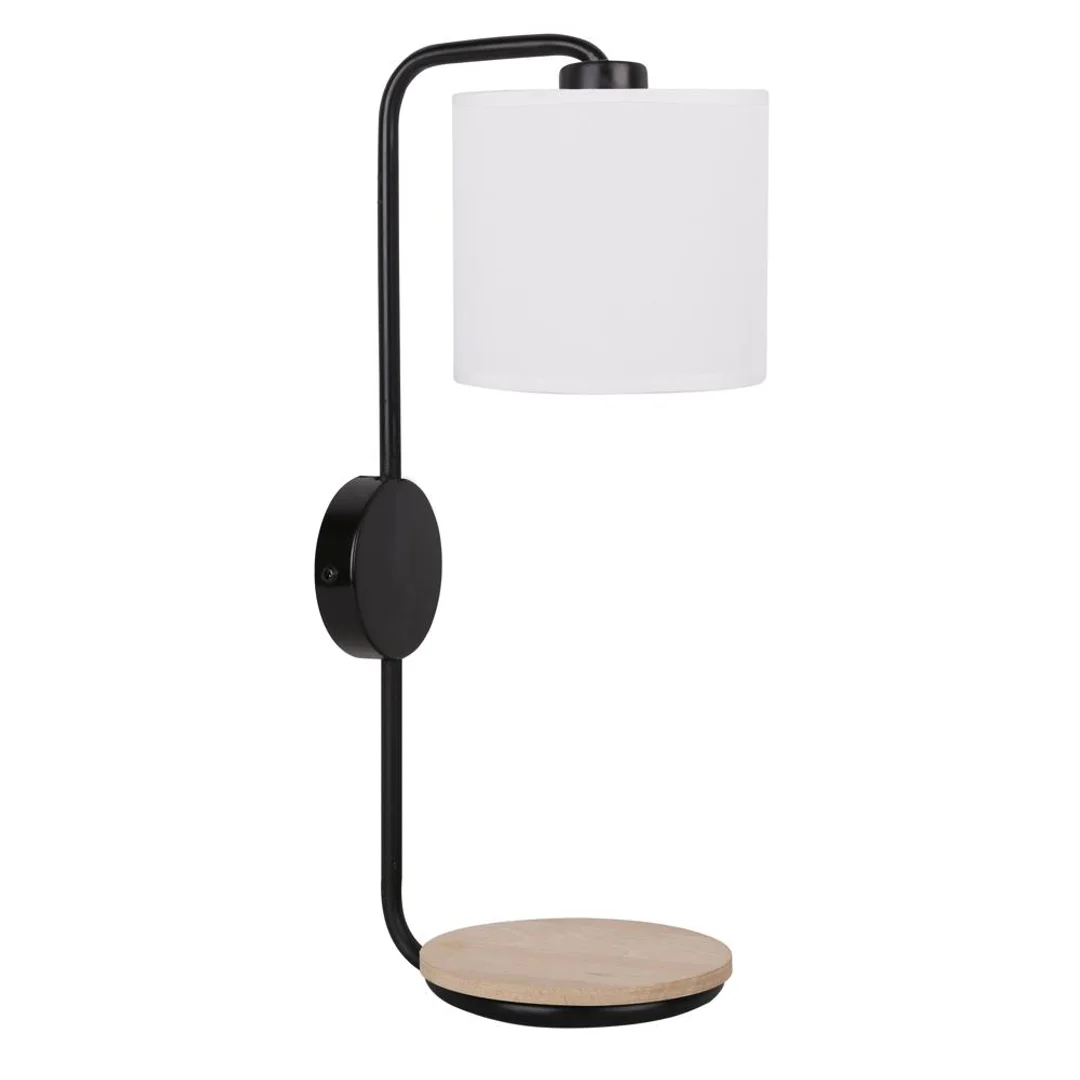 LAMPA ALPINE KINKIET 1X40W E14 CZARNY