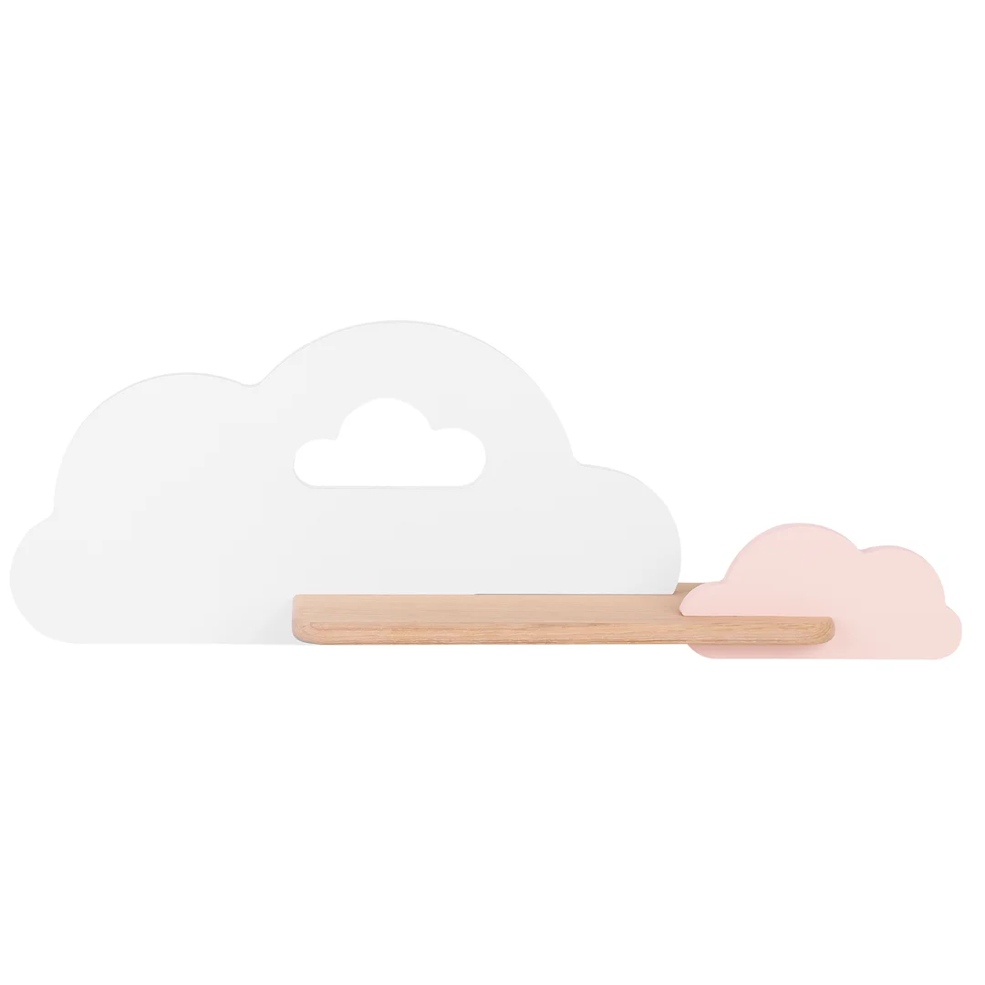 LAMPA CLOUD KINKIET ŚCIENNY 5W LED IQ KIDS BIAŁY+RÓŻOWY