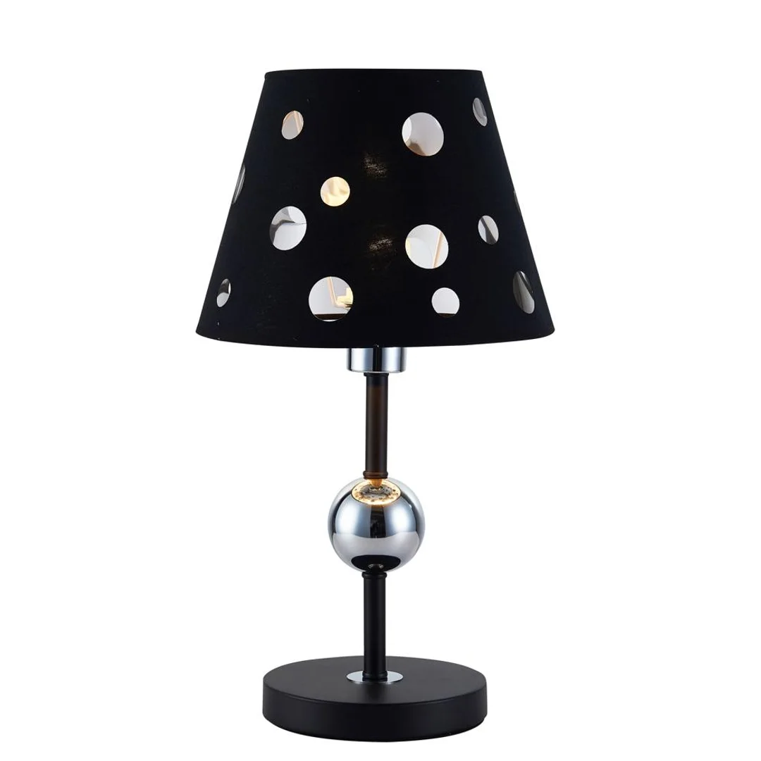 LAMPA STOŁOWA BATLEY 1 CZARNY