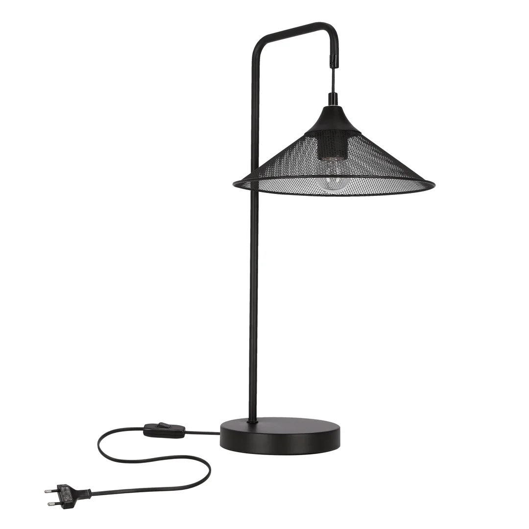 LAMPA STOŁOWA KIRUNA 1 CZARNY 55x25x30