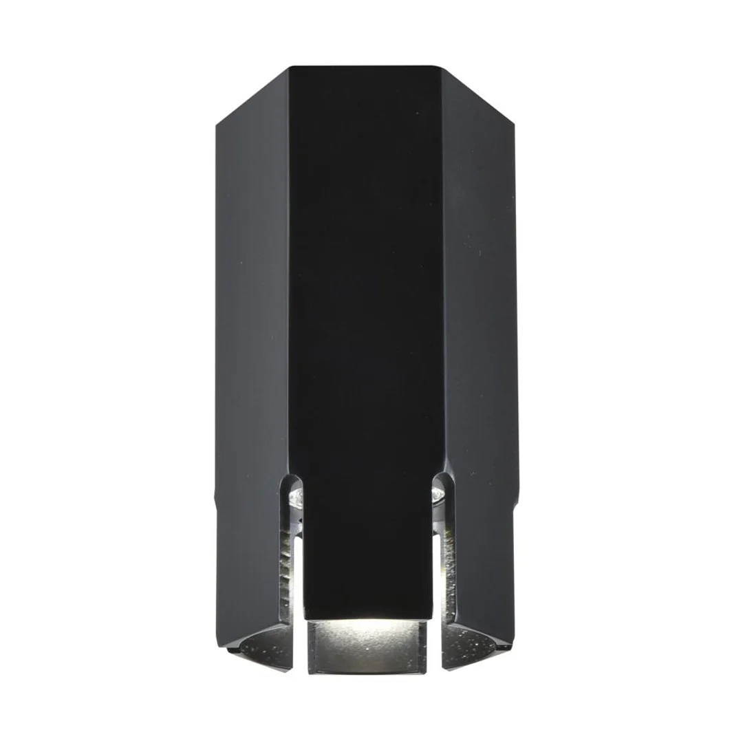 LAMPA SUFITOWA TUBA 1X25W GU10 6,3/12 CZARNY