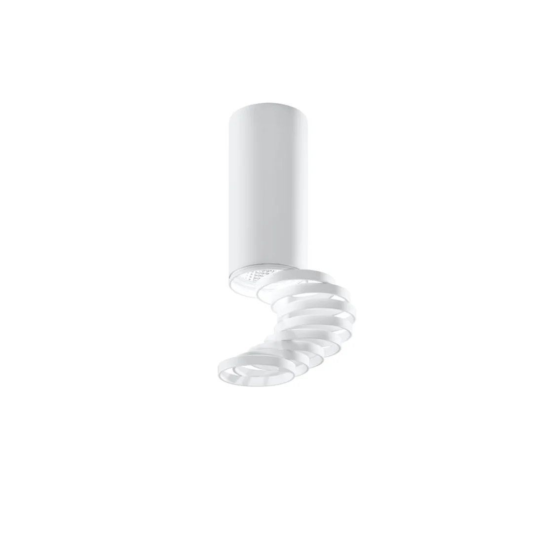 LAMPA SUFITOWA TUBA 1X50W GU10 6/20 BIAŁY