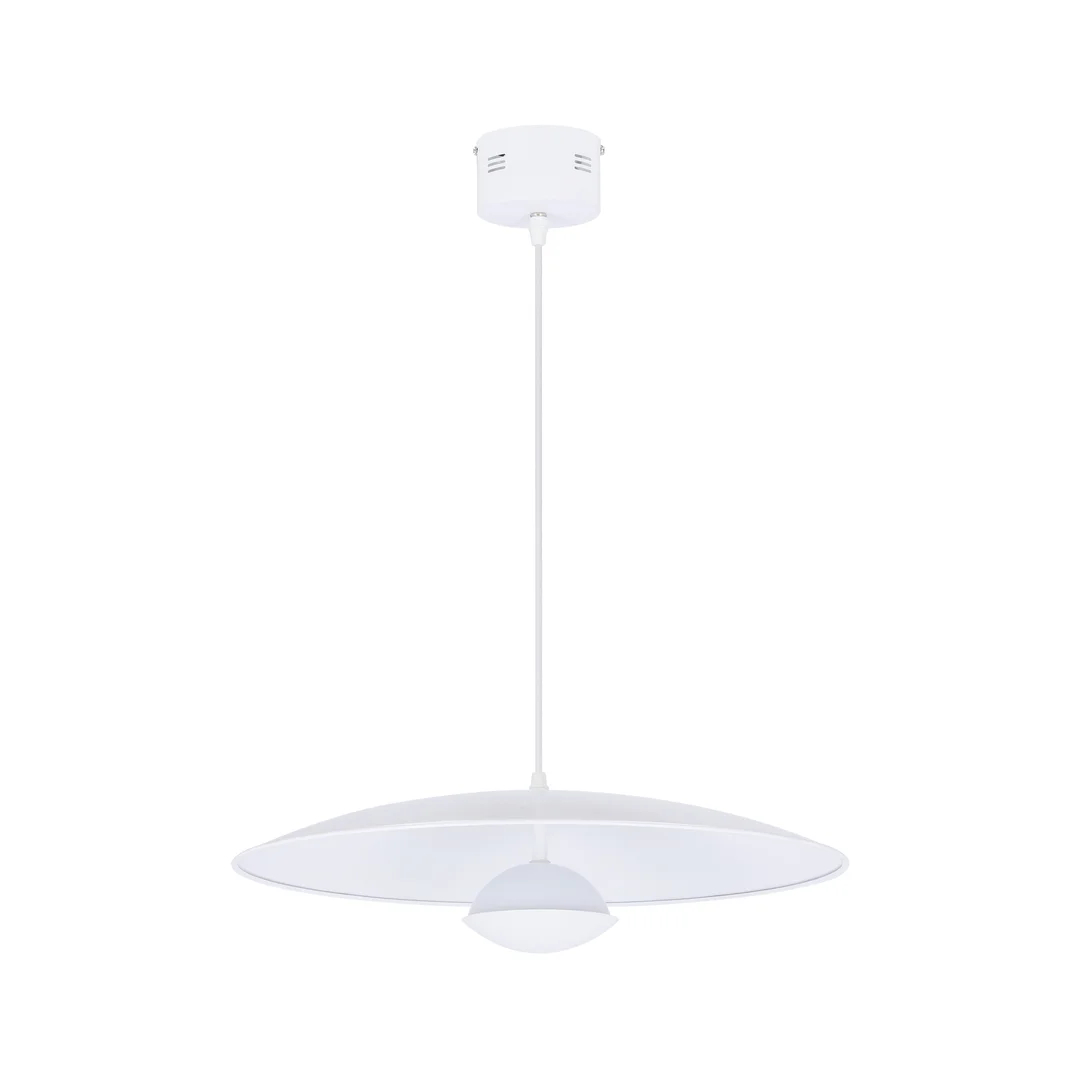 LAMPA WISZĄCA LUND 1 BIAŁY 115x48x48