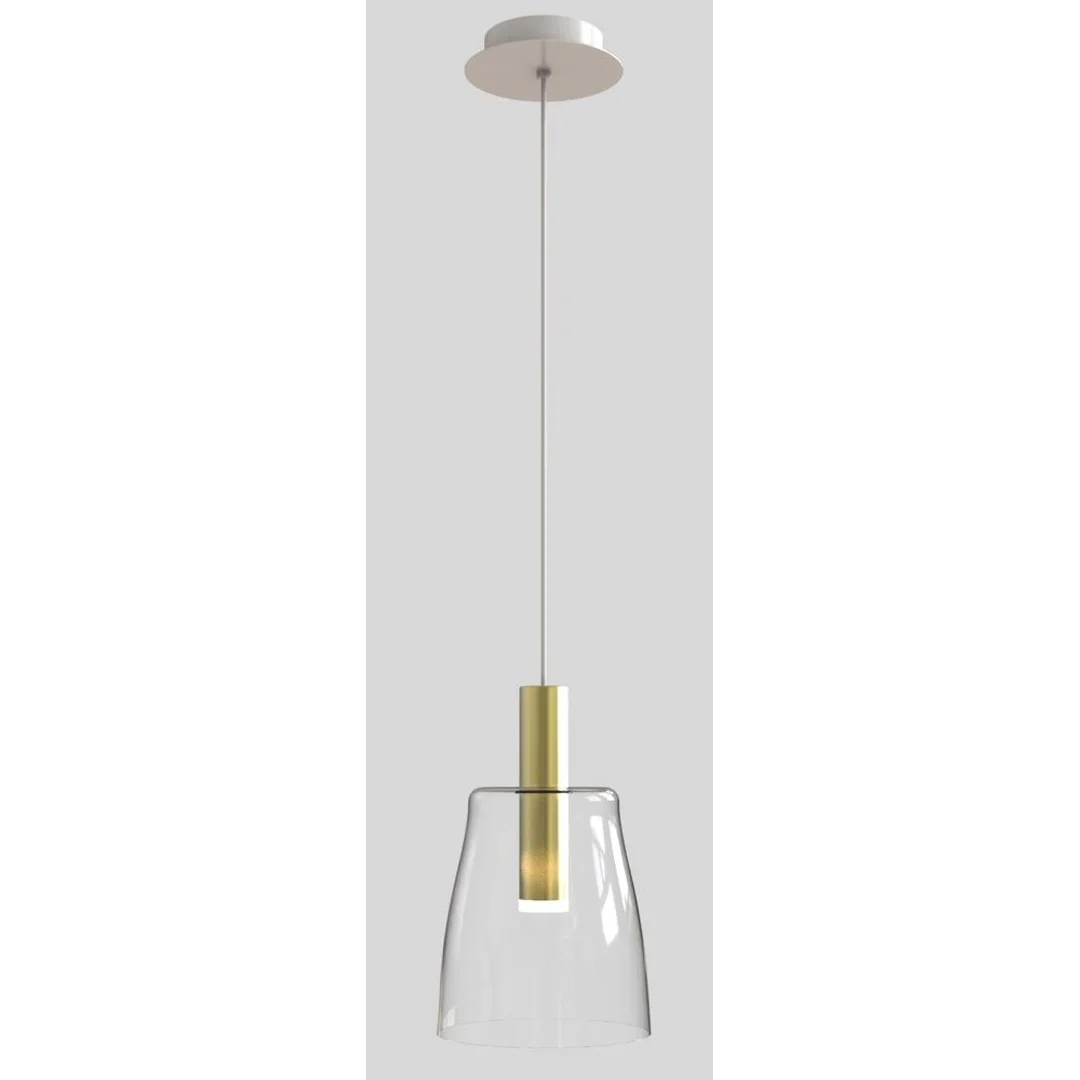 LAMPA WISZĄCA MODENA 1 ZŁOTY 140x15x15