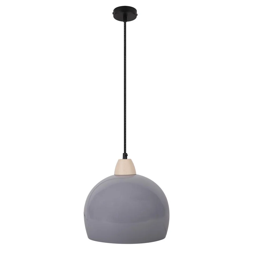 Lampa Wisząca Monroe 1X60W E27 Szary