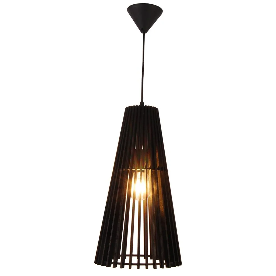 LAMPA WISZĄCA OSAKA 1 CZARNY