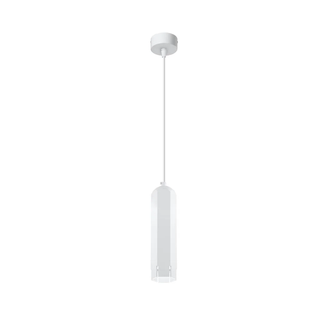 LAMPA WISZĄCA TUBA 1X50W GU10 6,3/25 BIAŁY