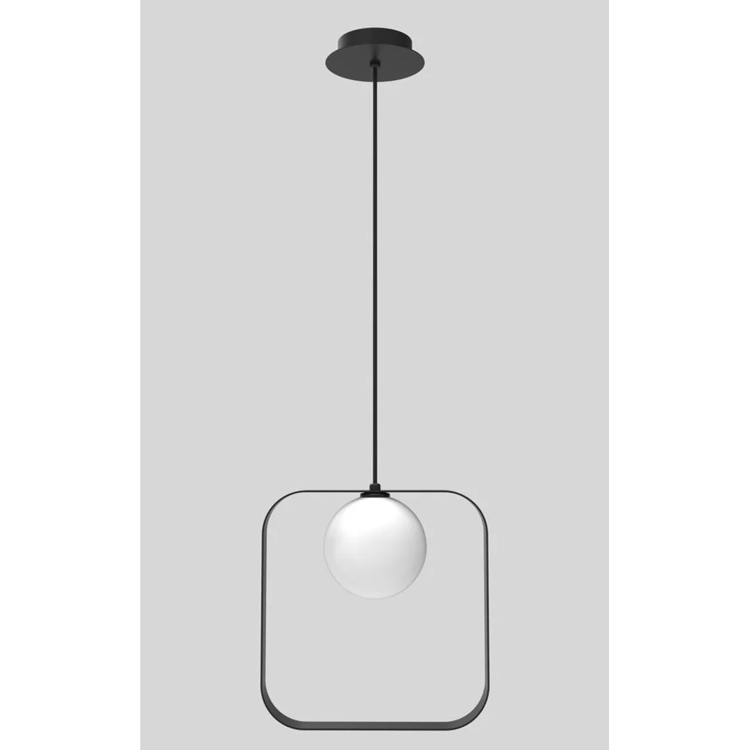 LAMPA WISZĄCA TULA 1 CZARNY 140x12x26