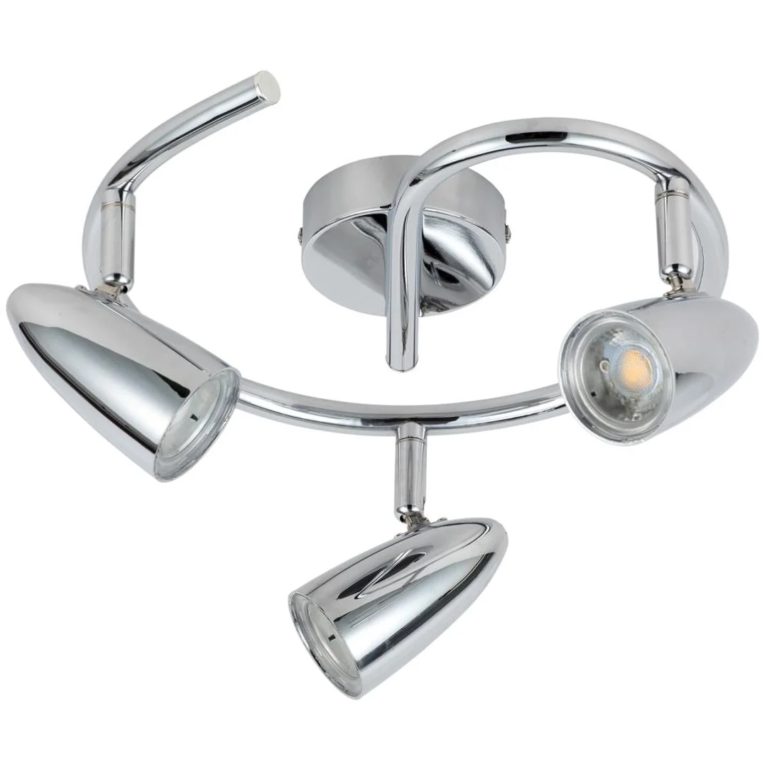 LIBERTY LAMPA SUFITOWA SPIRALA 3X4W LED CHROM