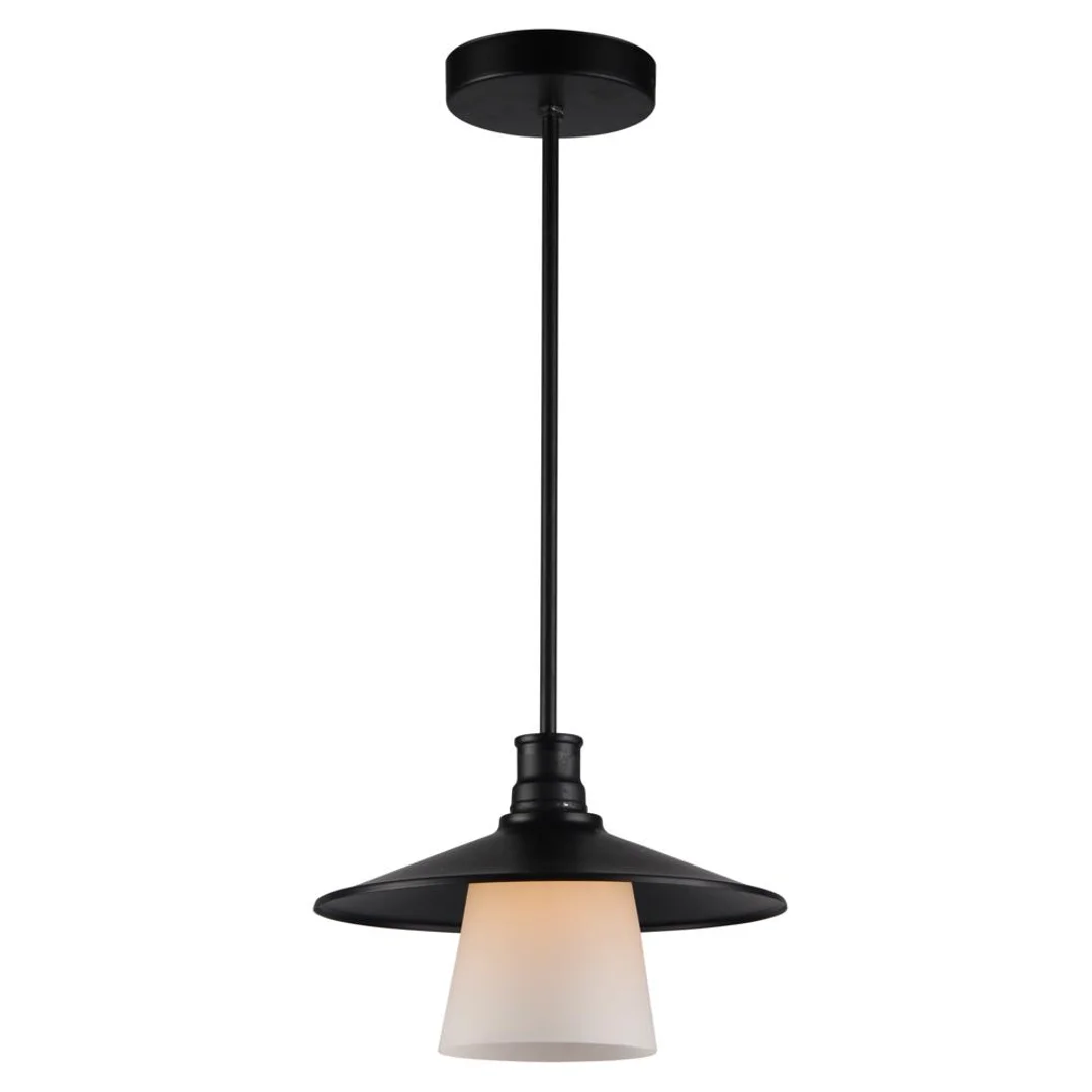 LOFT LAMPA WISZĄCA 1X60W E27 CZARNY