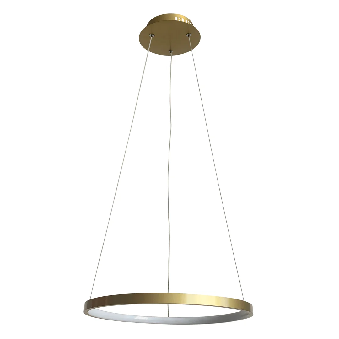 LUNE LAMPA WISZĄCA 40 ZŁOTY 25W LED 4000K