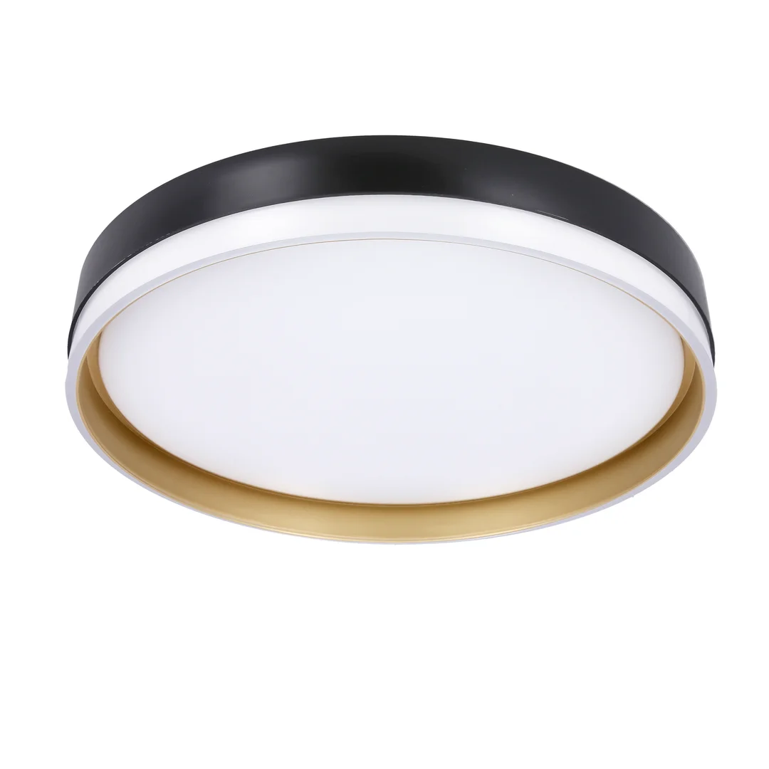 Manhattan Lampa Sufitowa Plafon 24W LED 38 CM Klosz Biały