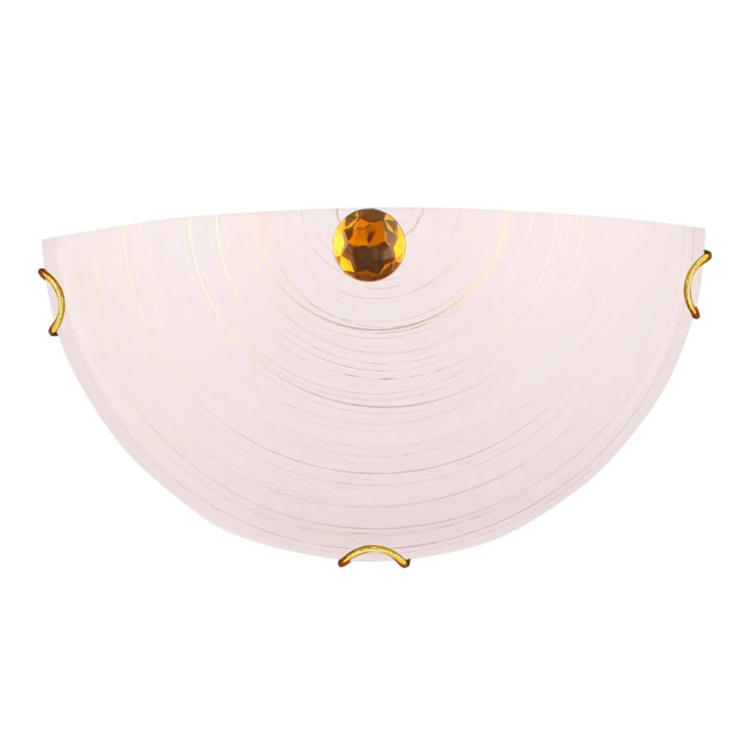 Mila Lampa Sufitowa Plafon 1X60W E27 Złoty 1/2
