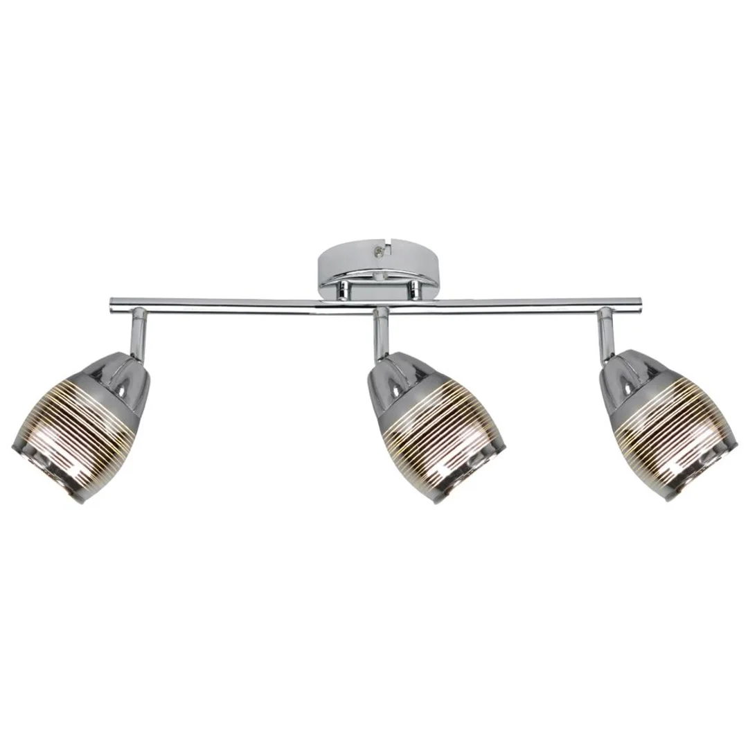 MILTON LAMPA SUFITOWA LISTWA 3X10W E14 LED CHROM