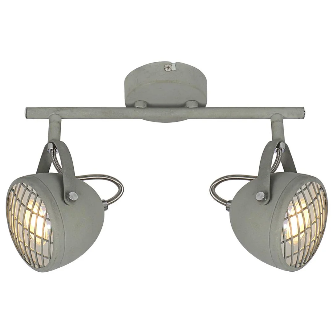 PENT LAMPA SUFITOWA LISTWA 2X50W GU10 BETONOWY SZARY
