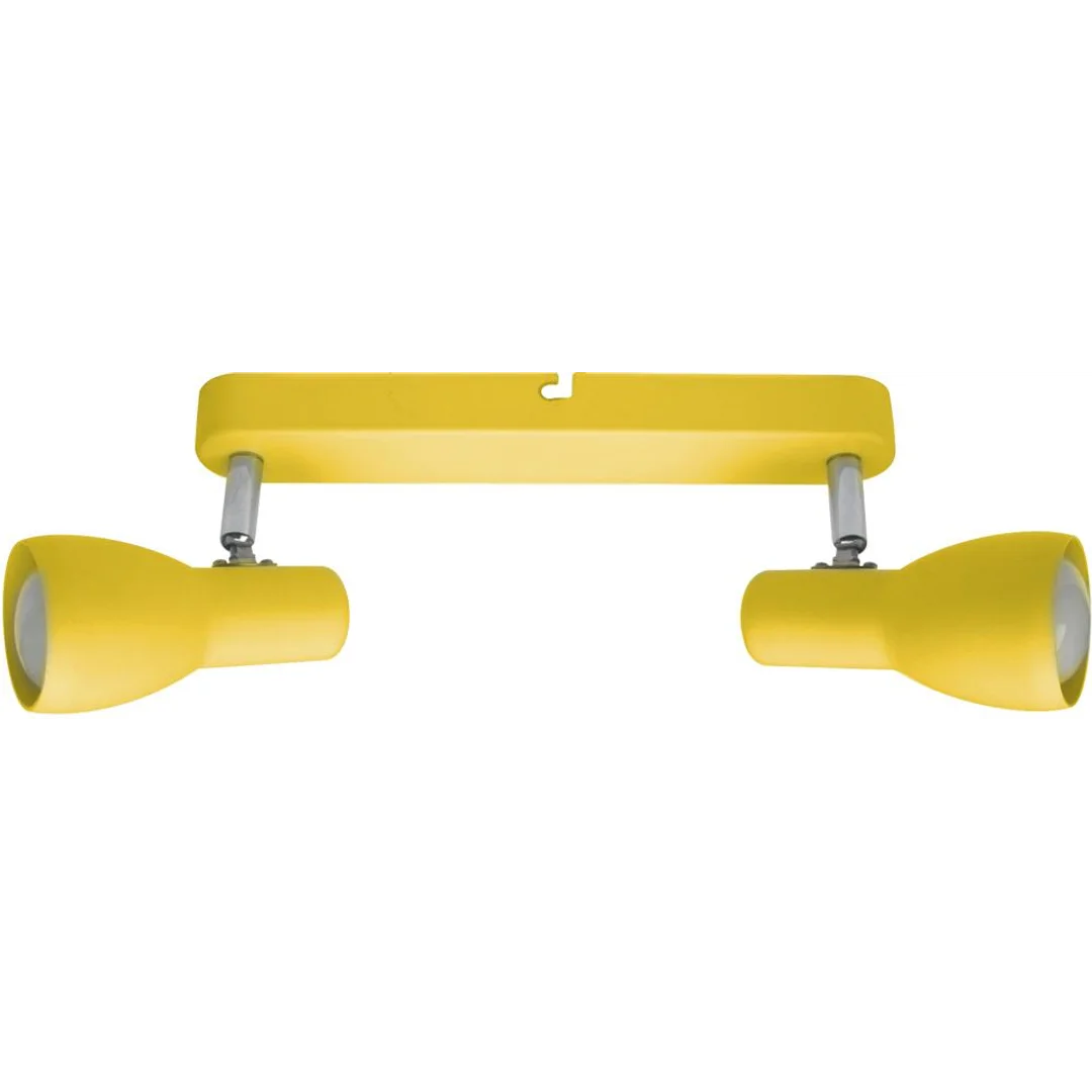 PICARDO LAMPA SUFITOWA LISTWA 2X40W E14 MUSZTARDOWY