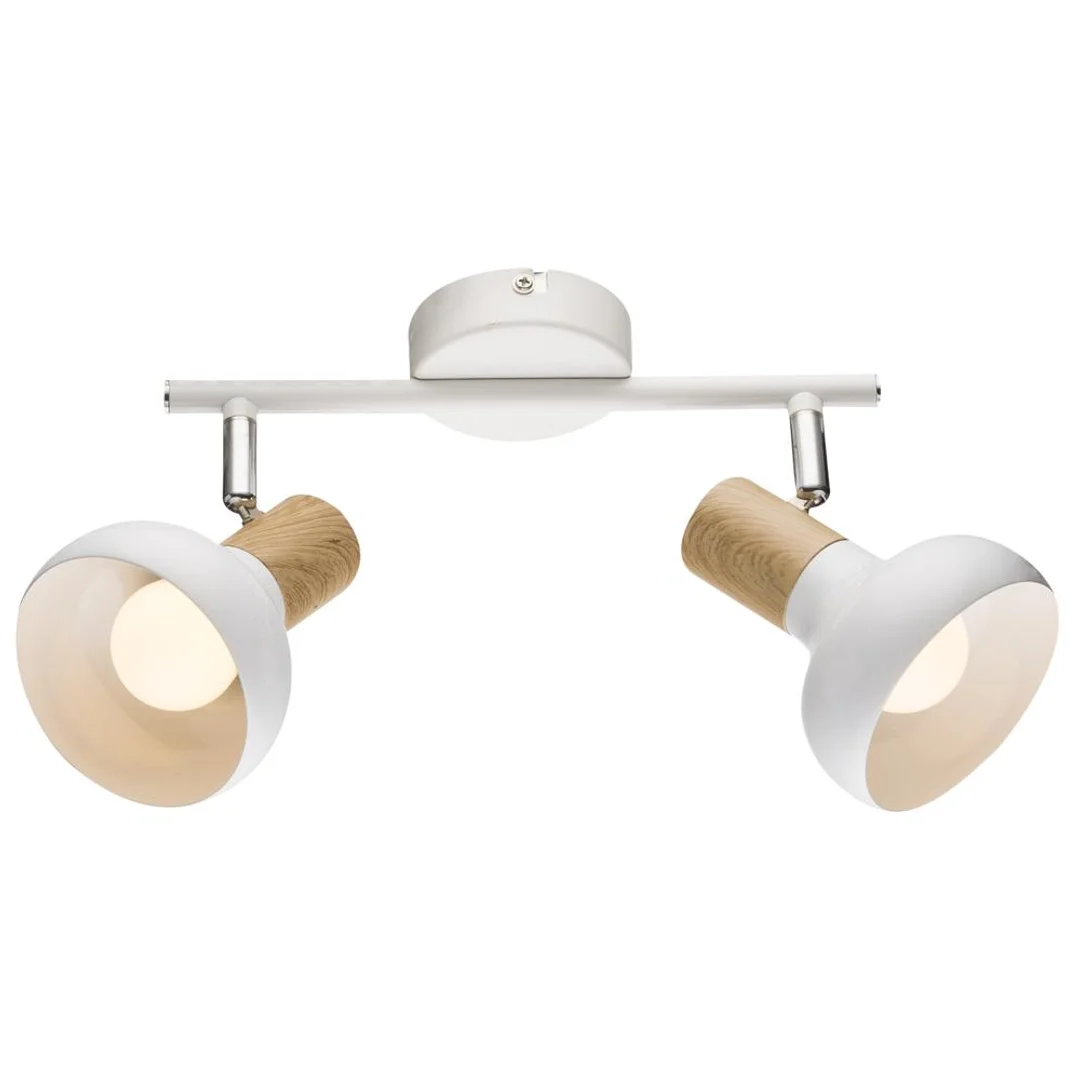PUERTO LAMPA SUFITOWA LISTWA 2X40W E14 BIAŁY