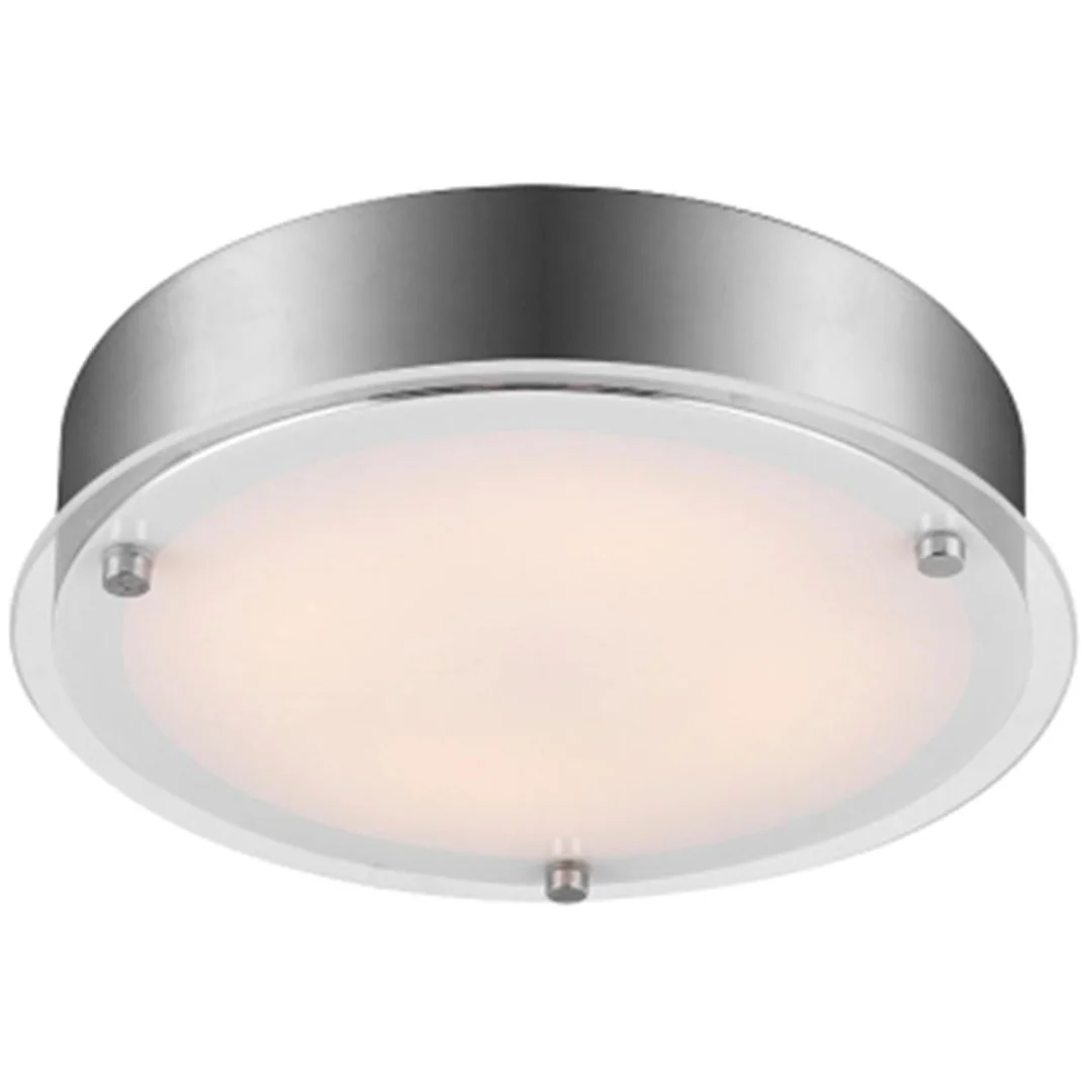 RONDA LAMPA SUFITOWA PLAFON 33 1X18W LED SATYNA