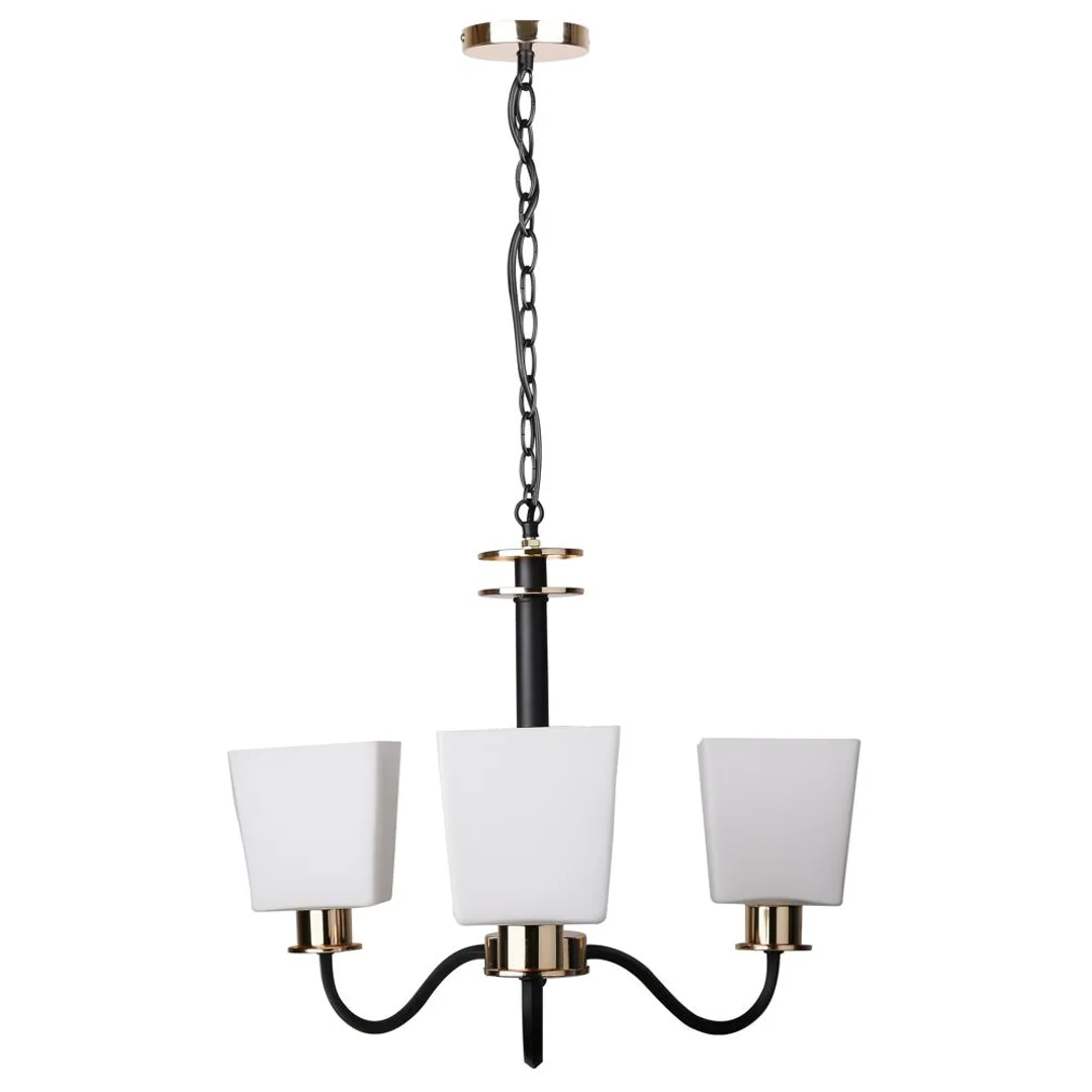 SCHUBERT LAMPA WISZĄCA 3X40W E27 CZARNY