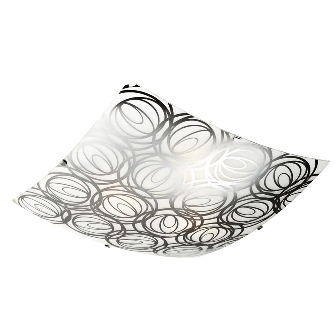 SILK LAMPA SUFITOWA PLAFON 30X30 1X60W E27