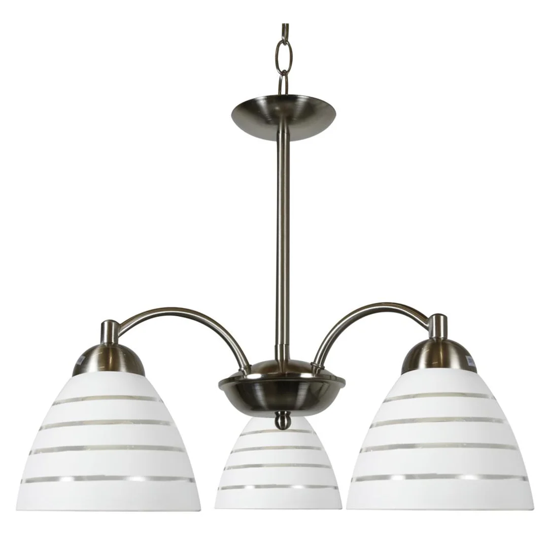 ULI LAMPA WISZĄCA 3X60W E27 SATYNA