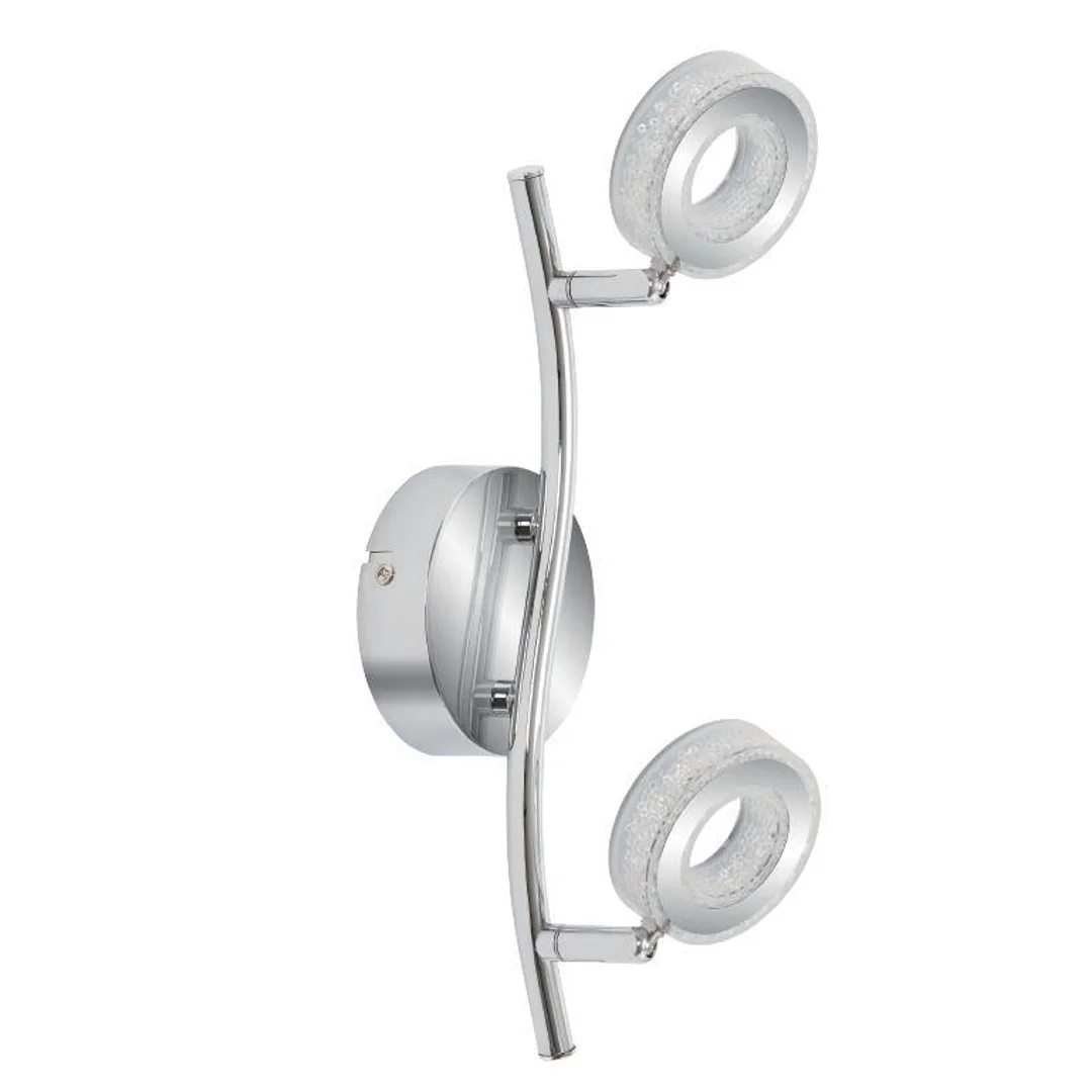 VINOLA LAMPA SUFITOWA LISTWA 2X5W LED CHROM 3000K