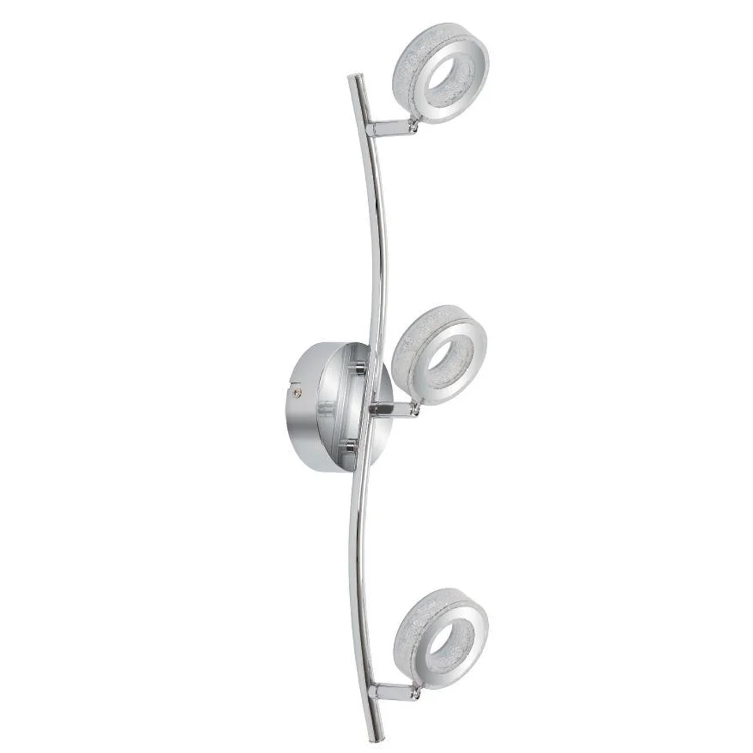 VINOLA LAMPA SUFITOWA LISTWA 3X5W LED CHROM 3000K