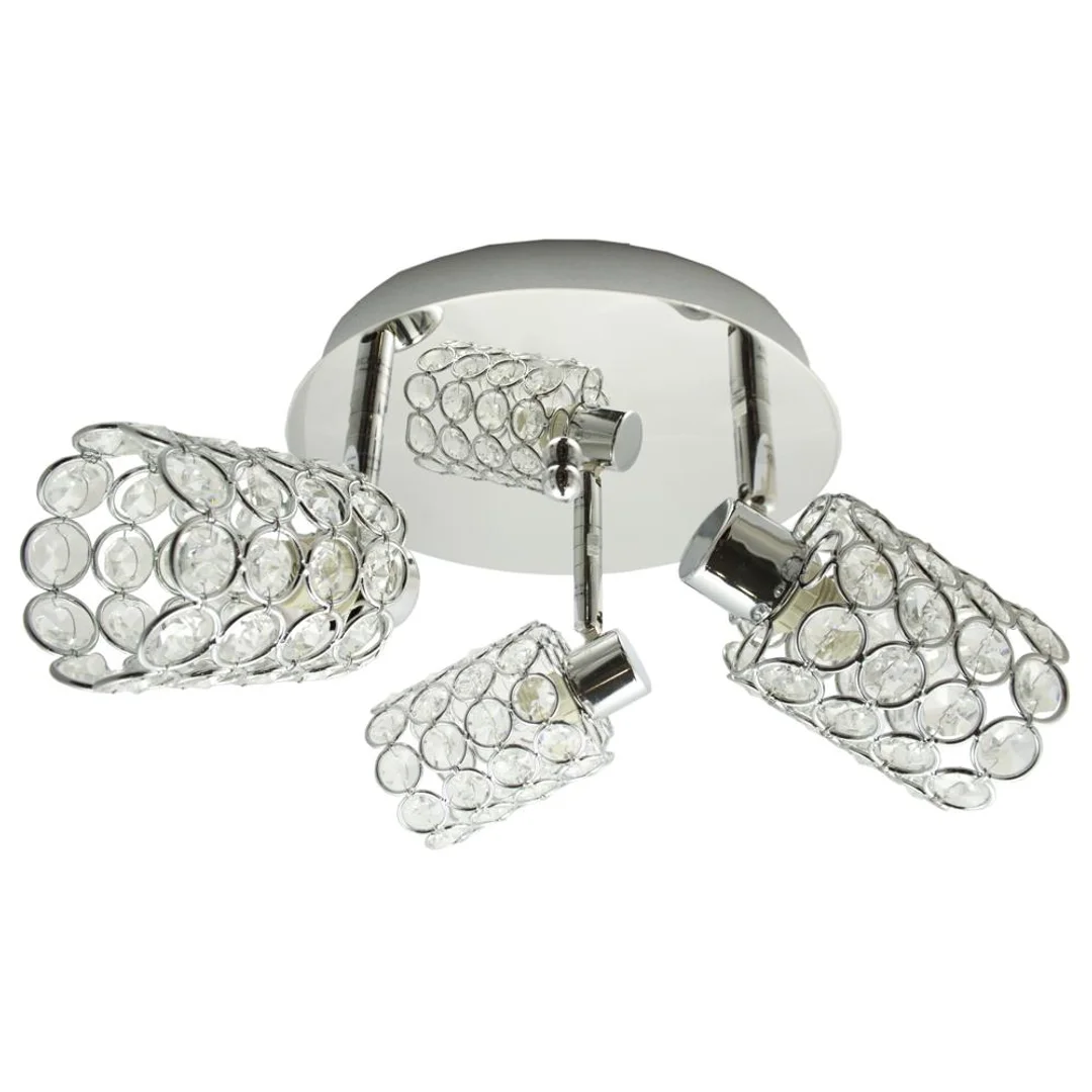 YORK LAMPA SUFITOWA PLAFON 3X40W G9 CHROM
