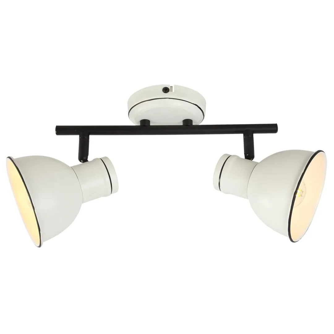 ZUMBA LAMPA SUFITOWA LISTWA 2X40W E14 BIAŁĀY+CZARNY