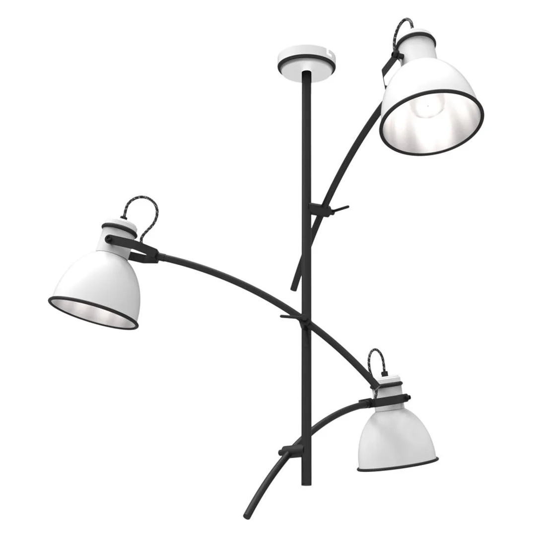 ZUMBA LAMPA WISZĄCA 3X60W E27 BIAŁY+CZARNY