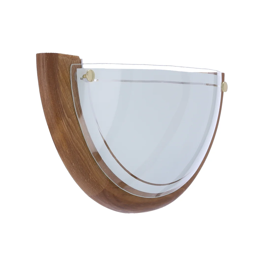 1030 LAMPA SUFITOWA PLAFON1/2 DREWNO STANDARD 1X60W E27 DĄB — zdjęcie 4