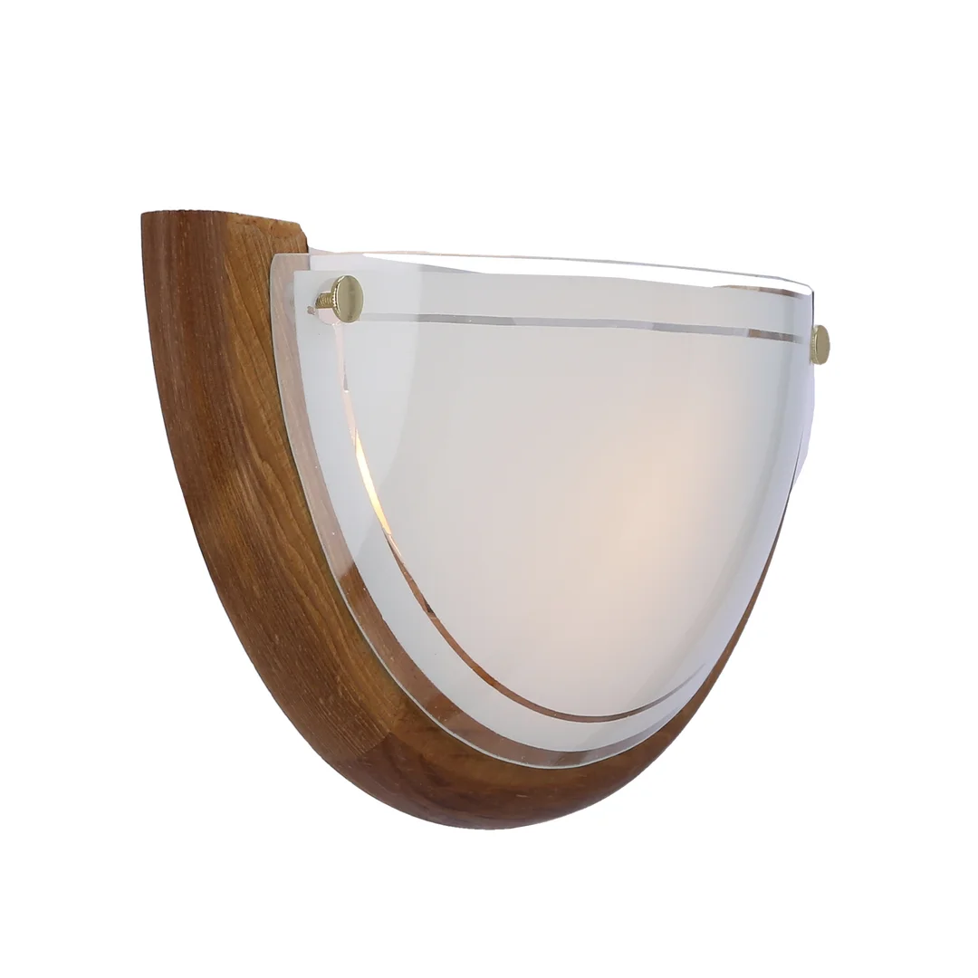1030 LAMPA SUFITOWA PLAFON1/2 DREWNO STANDARD 1X60W E27 DĄB — zdjęcie 5