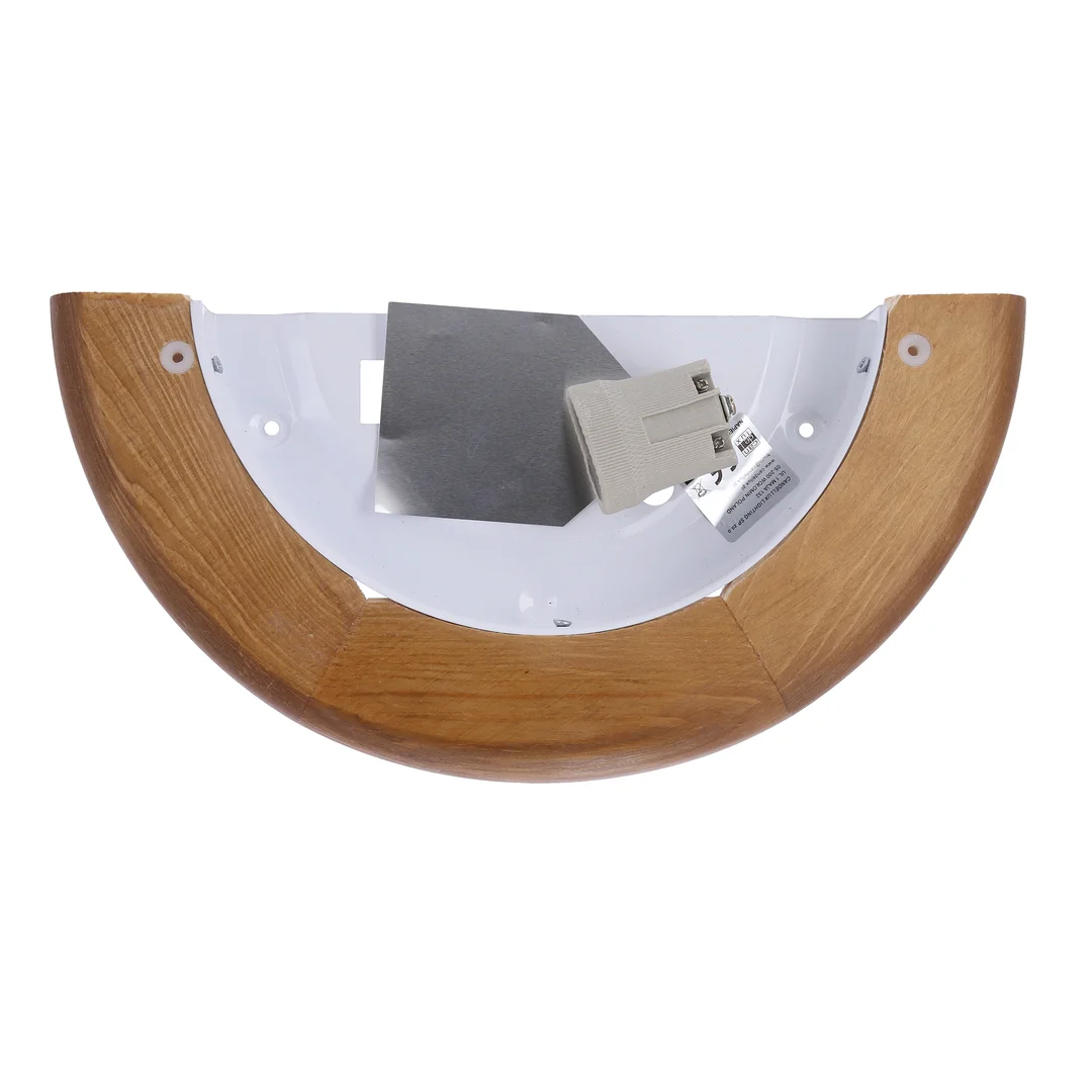 1030 LAMPA SUFITOWA PLAFON1/2 DREWNO STANDARD 1X60W E27 DĄB — zdjęcie 10
