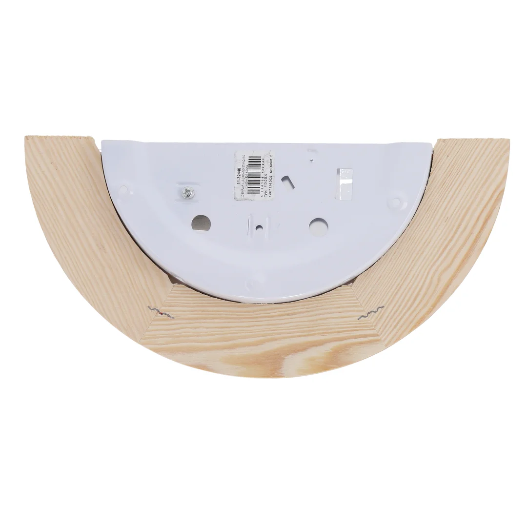 1030 LAMPA SUFITOWA PLAFON1/2 DREWNO STANDARD 1X60W E27 SOSNA — zdjęcie 7