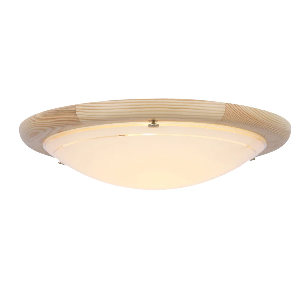 1030 LAMPA SUFITOWA PLAFON30 DREWNO STANDARD 1X60W E27 SOSNA — zdjęcie 7