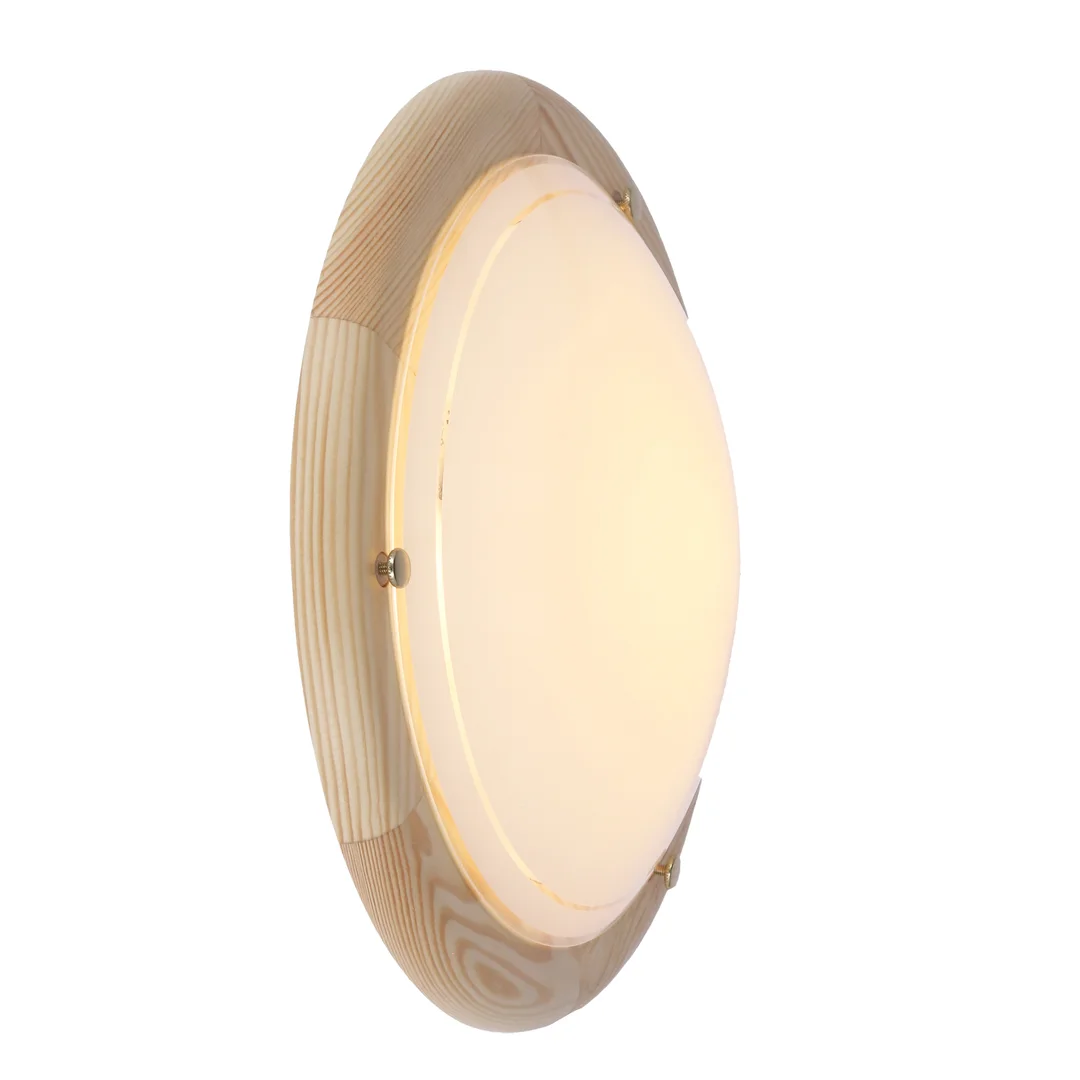 1030 LAMPA SUFITOWA PLAFON30 DREWNO STANDARD 1X60W E27 SOSNA — zdjęcie 8