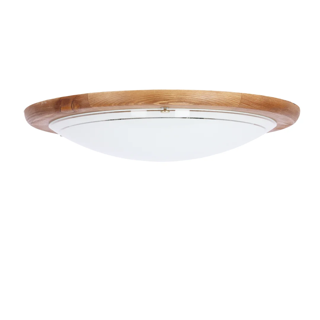 1030 LAMPA SUFITOWA PLAFON40 DREWNO STANDARD 2X60W E27 DĄB — zdjęcie 4