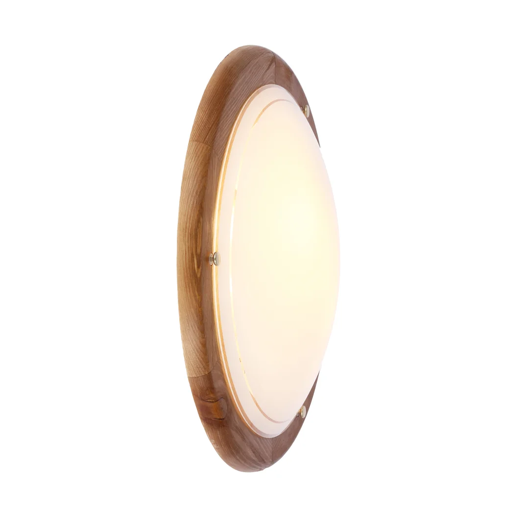 1030 LAMPA SUFITOWA PLAFON40 DREWNO STANDARD 2X60W E27 DĄB — zdjęcie 8