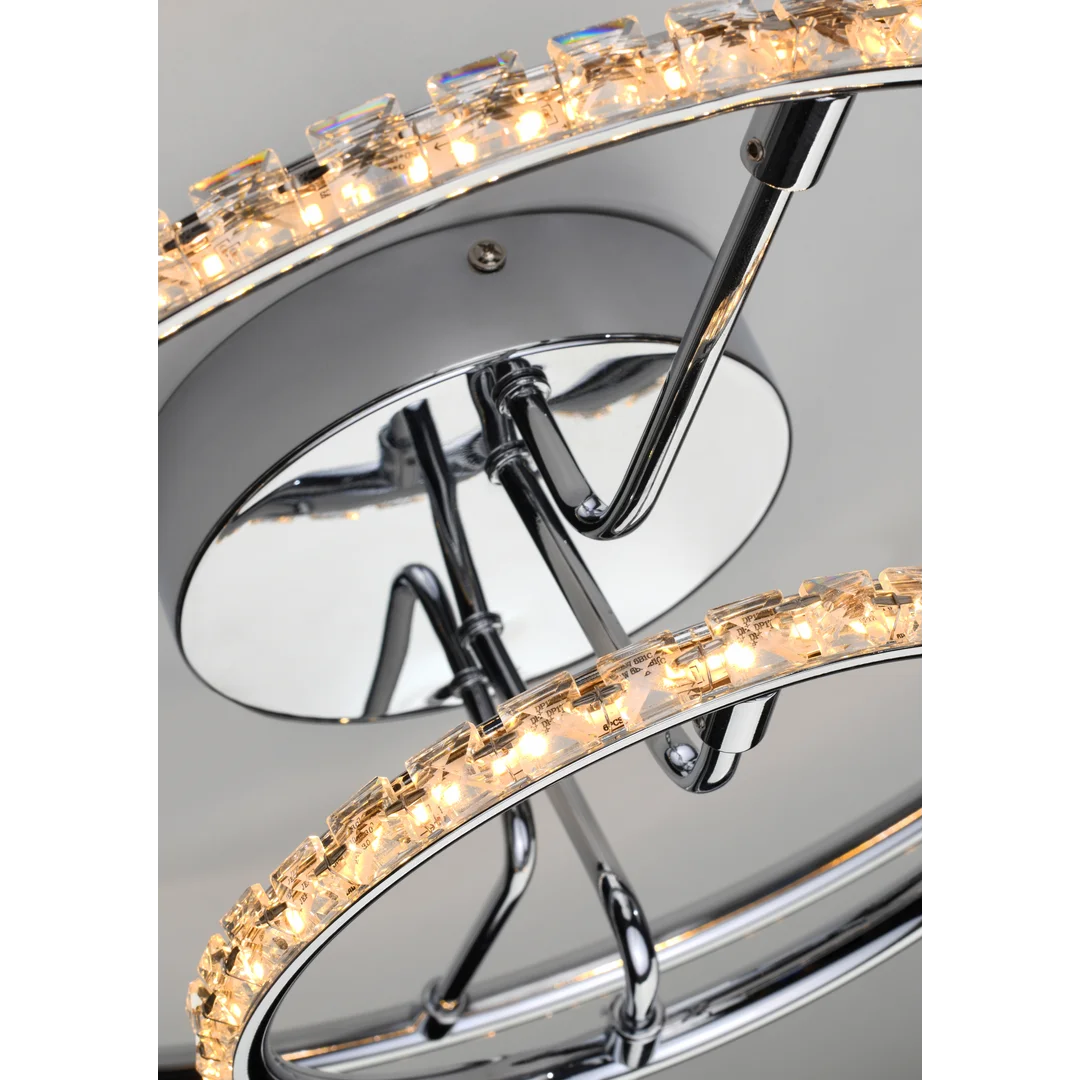 ADEL LAMPA SUFITOWA PLAFON 40 36W LED CHROM 3000K — zdjęcie 2