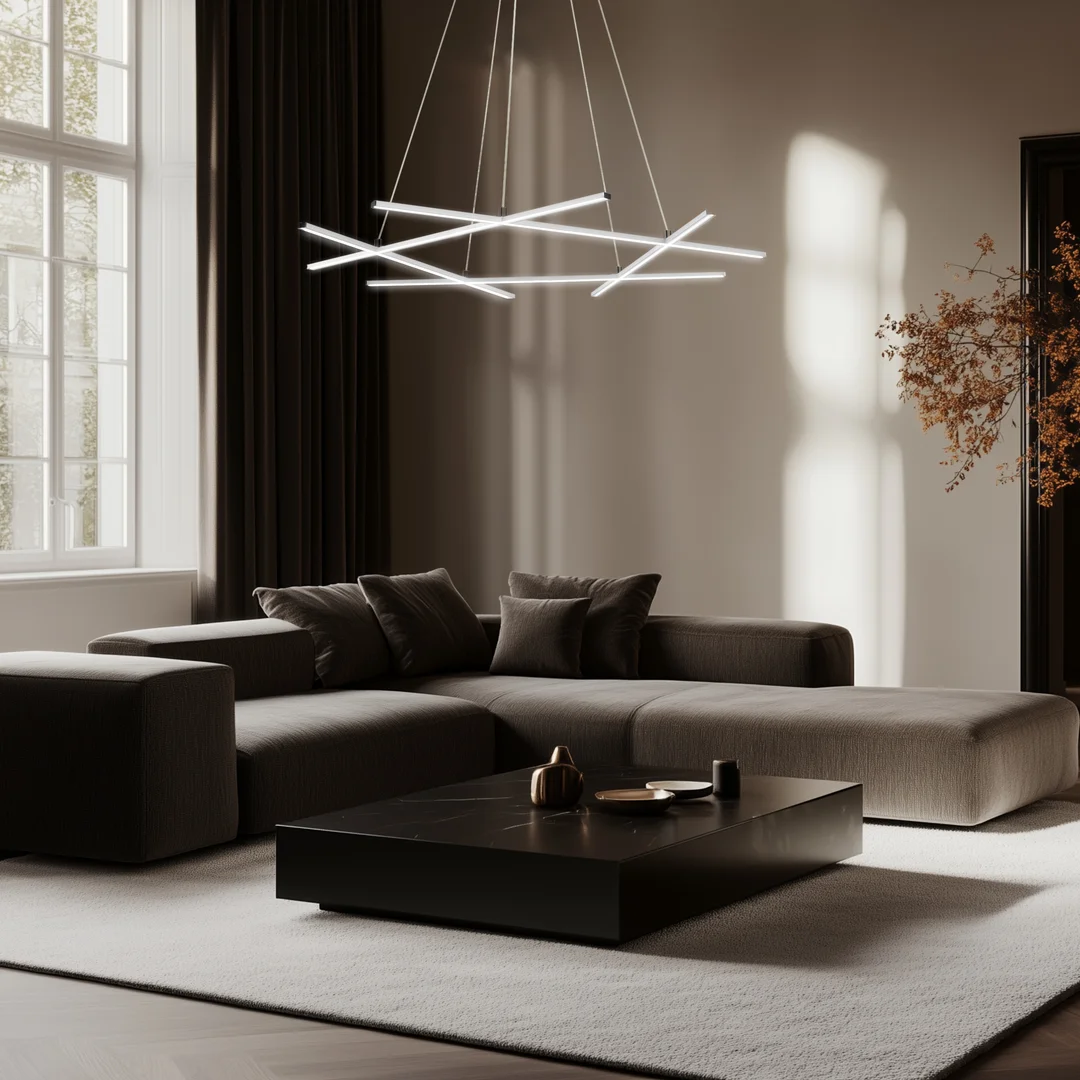 ANDROS LAMPA WISZĄCA 82X78 50W LED SREBRNY 4000K APETI — zdjęcie 4