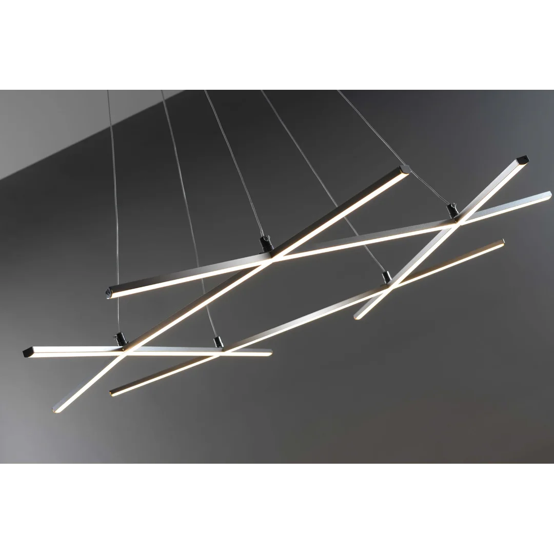 ANDROS LAMPA WISZĄCA 82X78 50W LED SREBRNY 4000K APETI — zdjęcie 6
