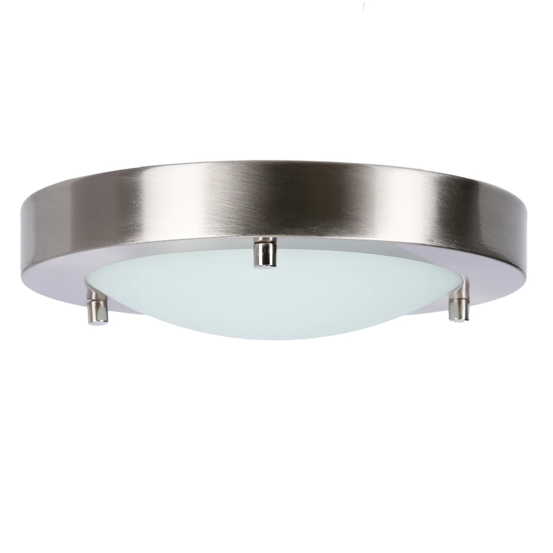 AQUILA LAMPA SUFITOWA PLAFON 18 1X40W G9 SATYNA NIKIEL IP44 (BŻ) — zdjęcie 6