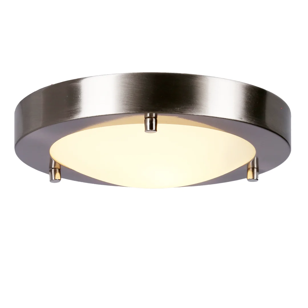AQUILA LAMPA SUFITOWA PLAFON 18 1X40W G9 SATYNA NIKIEL IP44 (BŻ) — zdjęcie 8