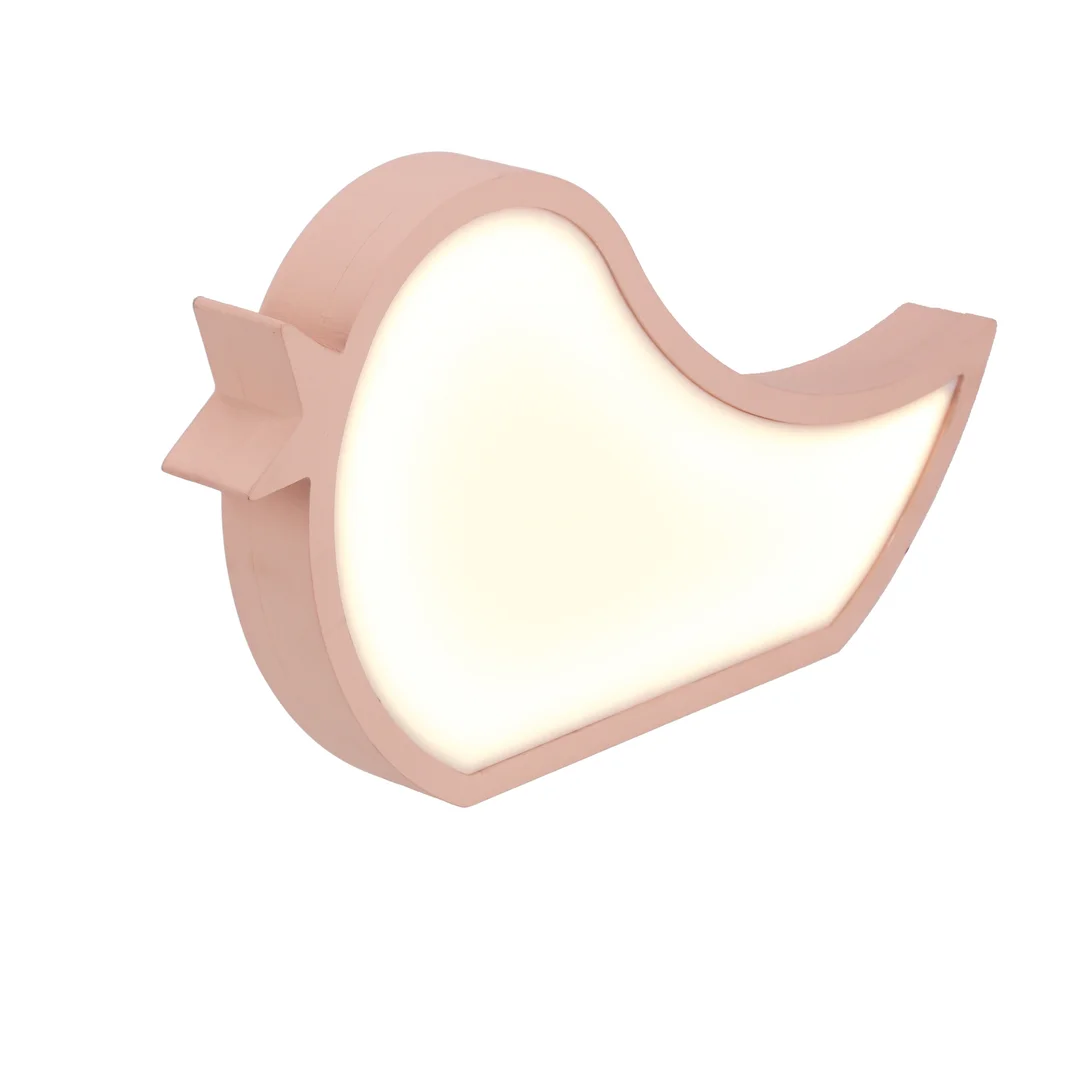 BIRD LAMPA STOŁOWA 12W LED 3000K IQ KIDS RÓŻÓWY — zdjęcie 7
