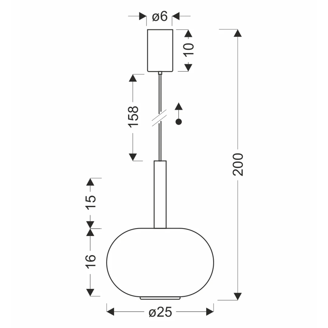BUENO lampa wisząca czarny 1x9W GX53 klosz bezbarwny+złoty — zdjęcie 6