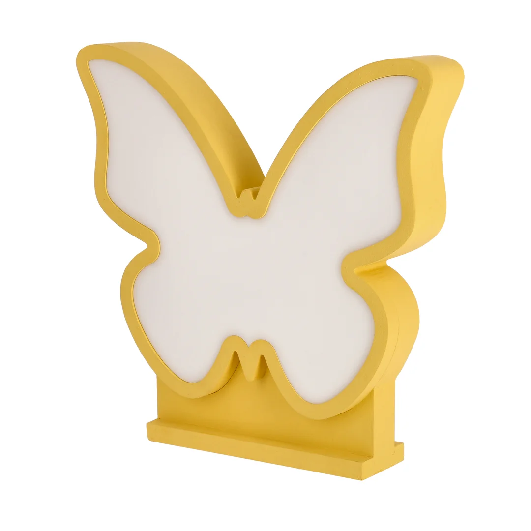 Butterfly lampa stołowa 14w led 3000k iq kids złoty — zdjęcie 3